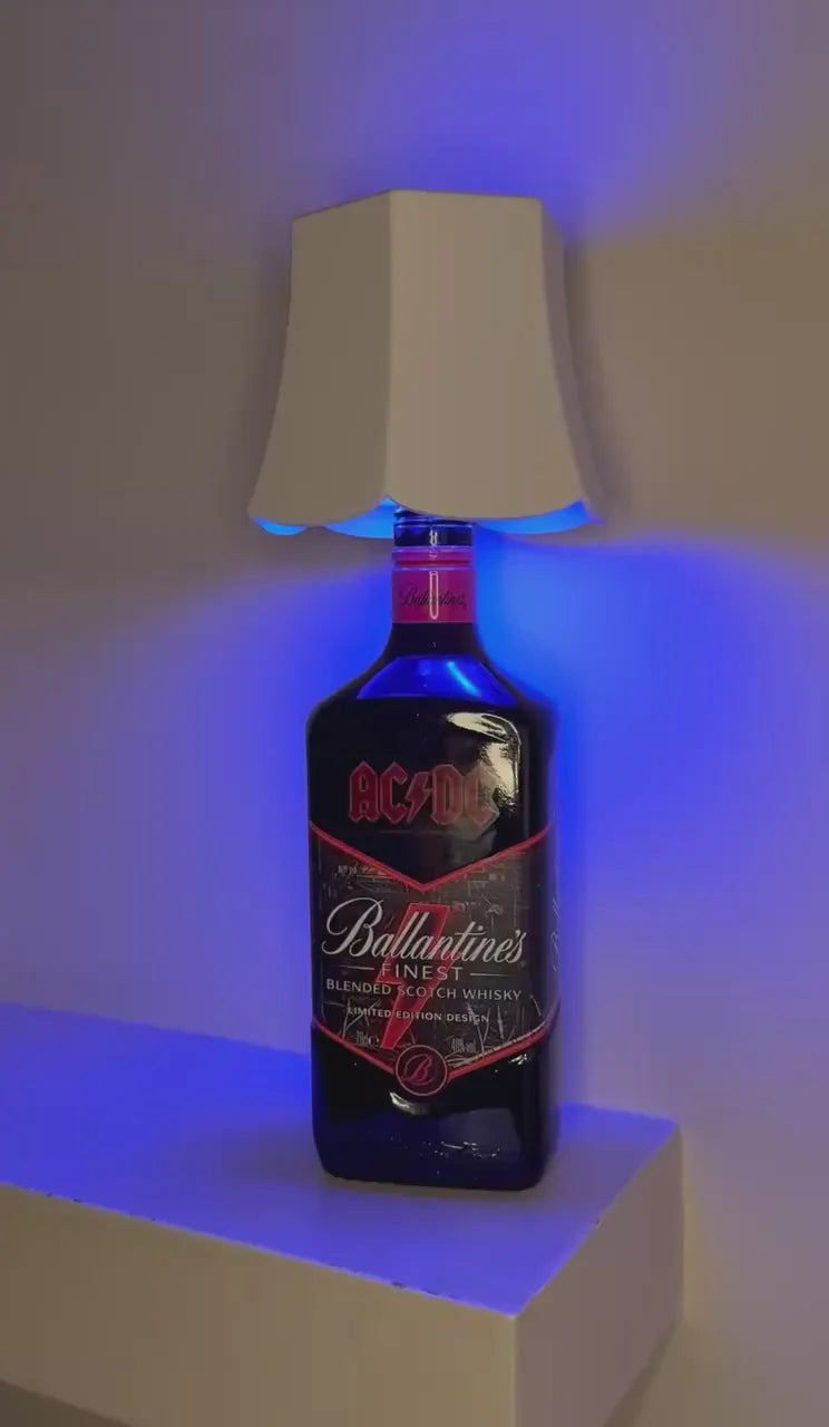 Ballantine's Finest ''Whiskey'' Limited AC/DC Edition Table Lamp