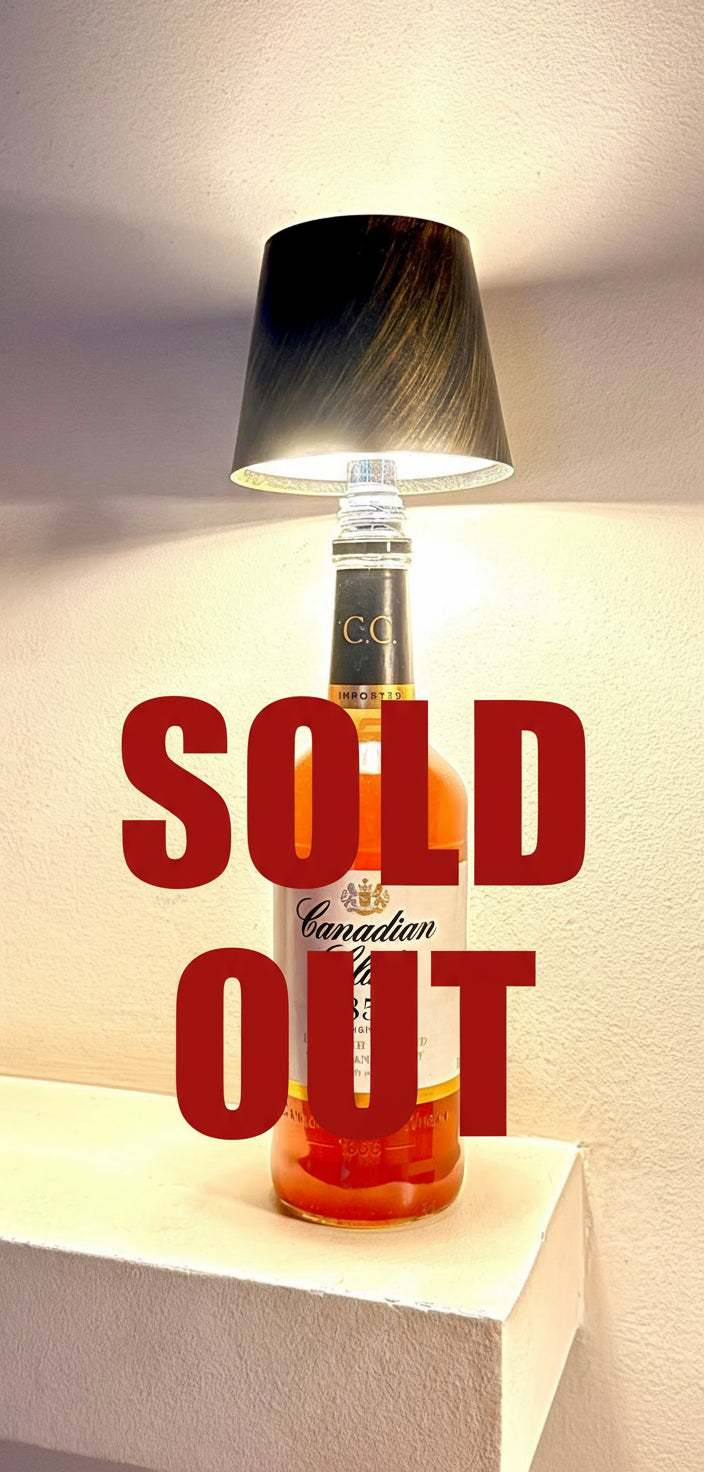 Canadian Club ''Whiskey'' Table Lamp